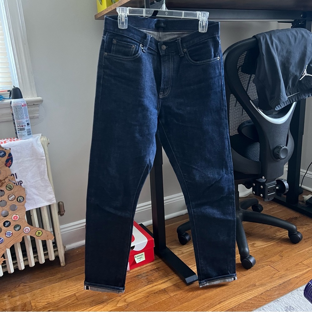 Gently Worn! Uniqlo Selvedge Jeans - Slim Fit - 30x32
